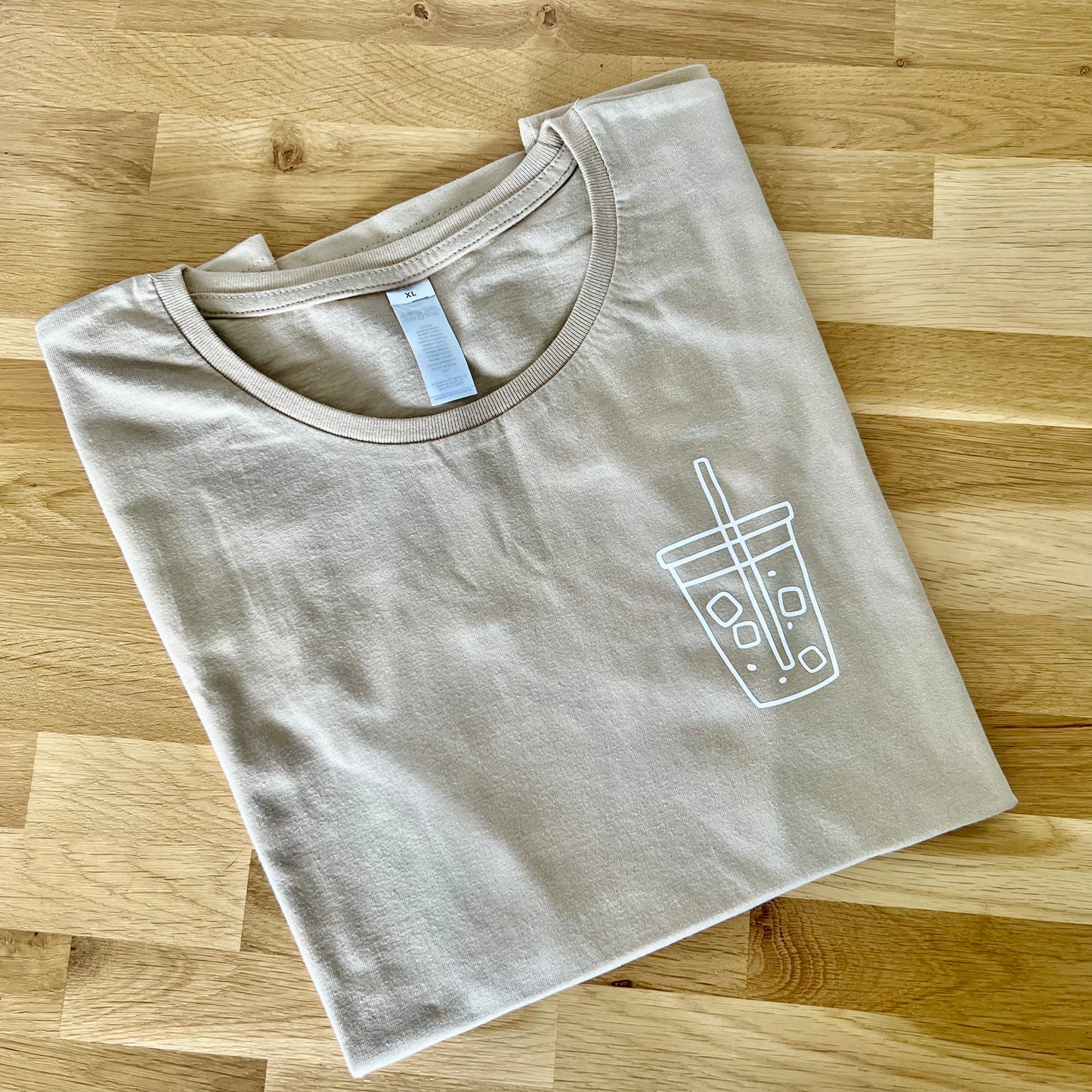 Ijs koffie t-shirt