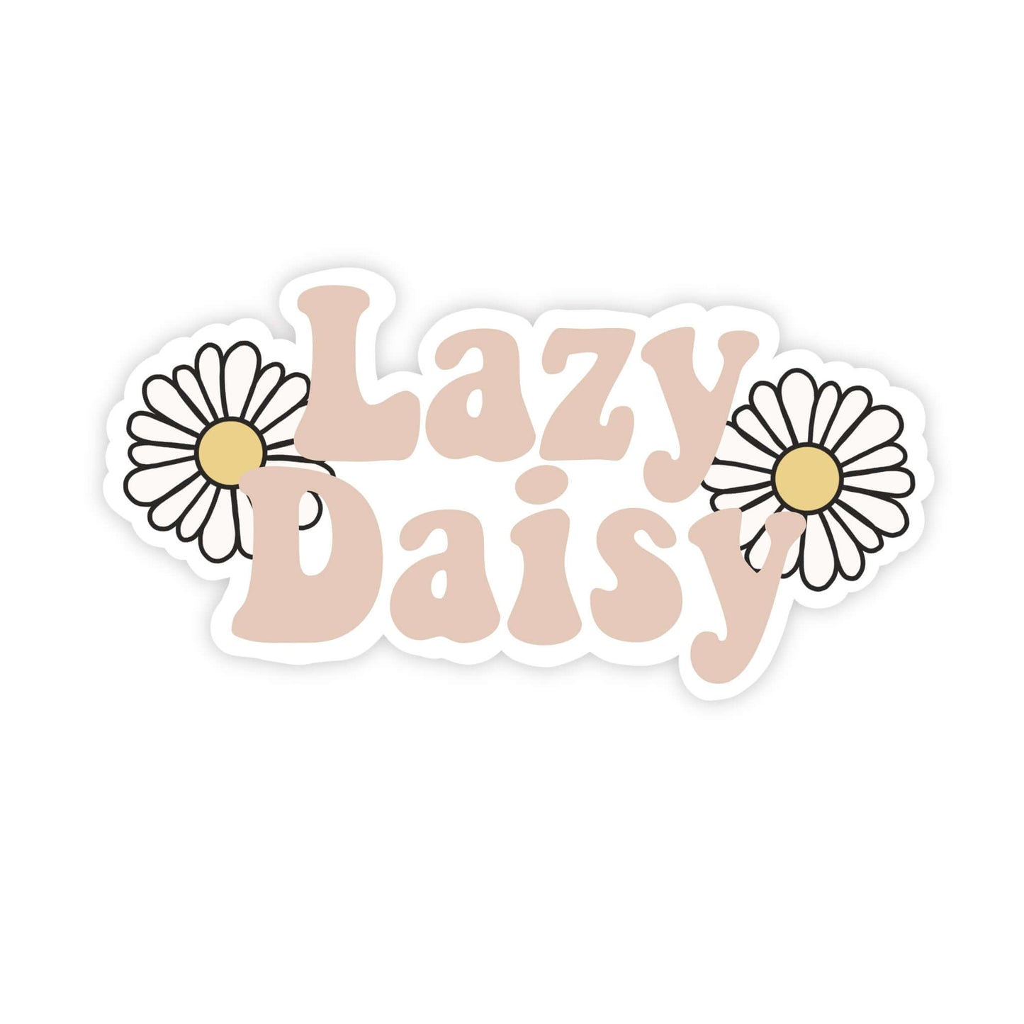 Lazy Daisy Sticker