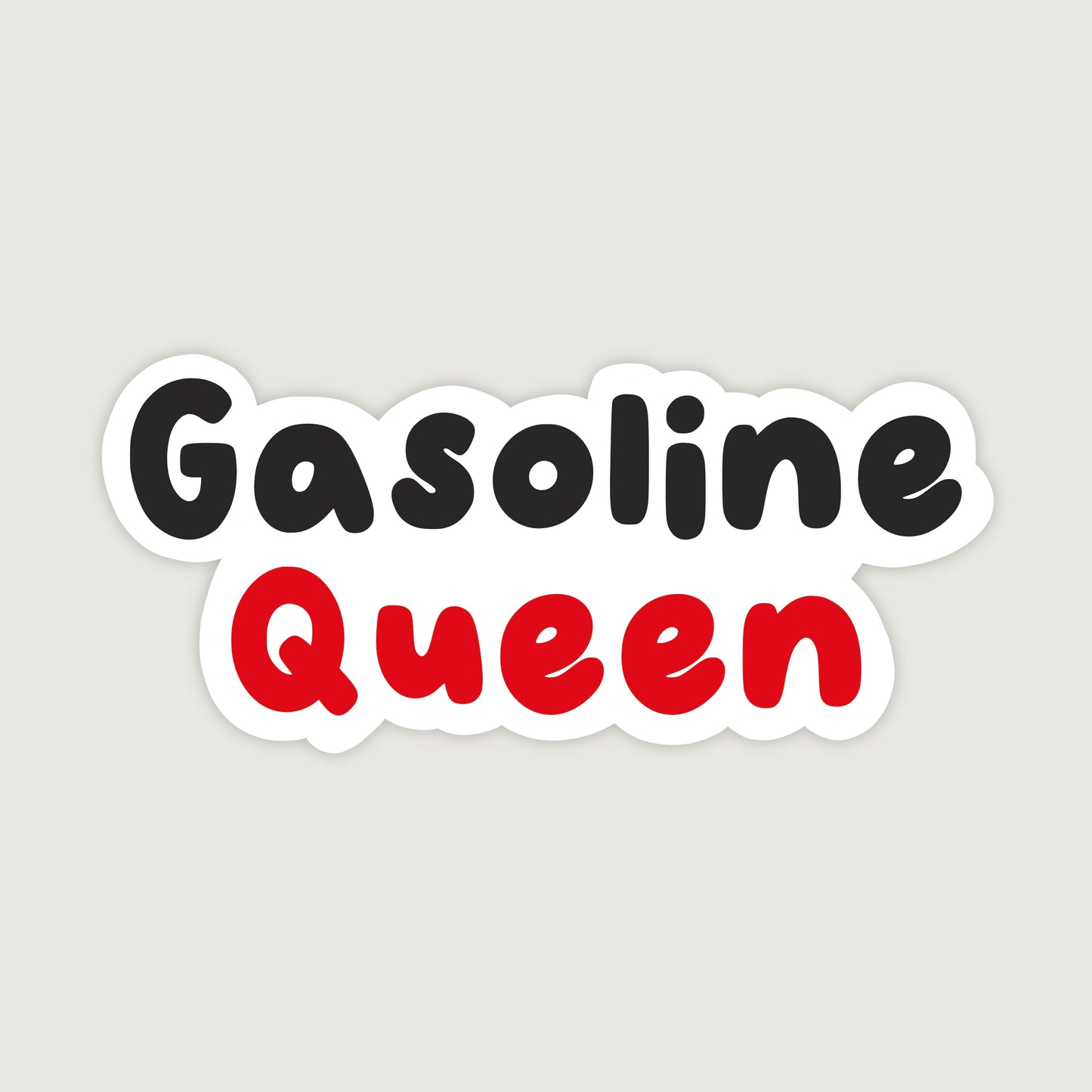 Gasoline Queen Sticker