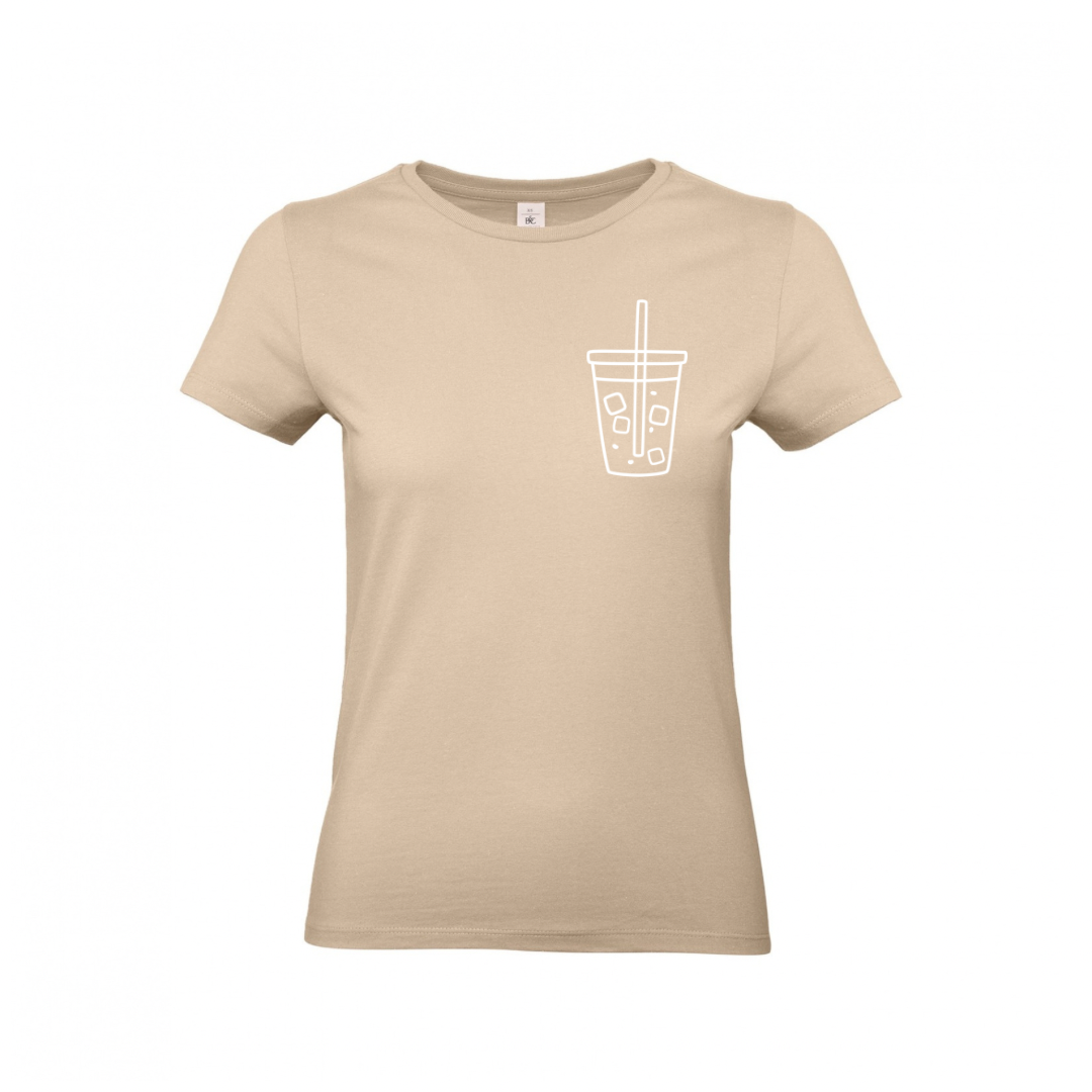 Ijs koffie t-shirt