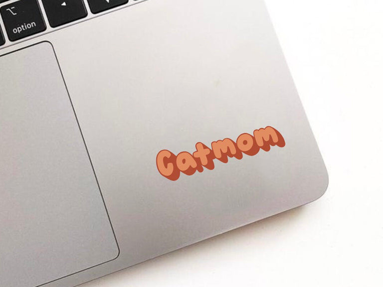 Cat mom Sticker