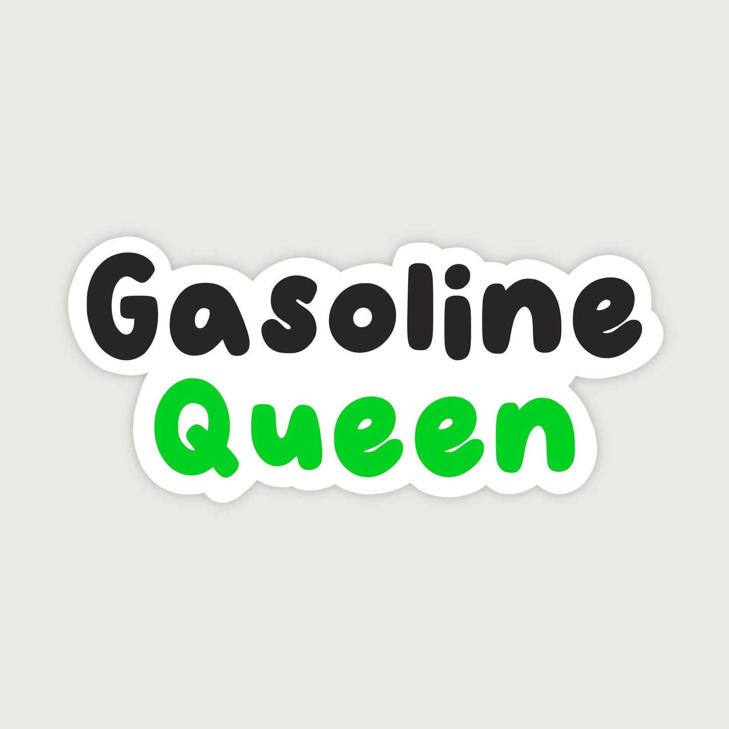 Gasoline Queen Sticker